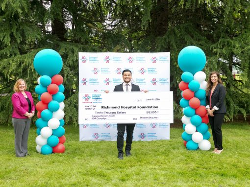 Shoppers Drug Mart “Growing Women’s Health” Campaign Raises $12,000 for Richmond Hospital Foundation